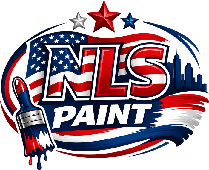 NLS Paint house painters logo