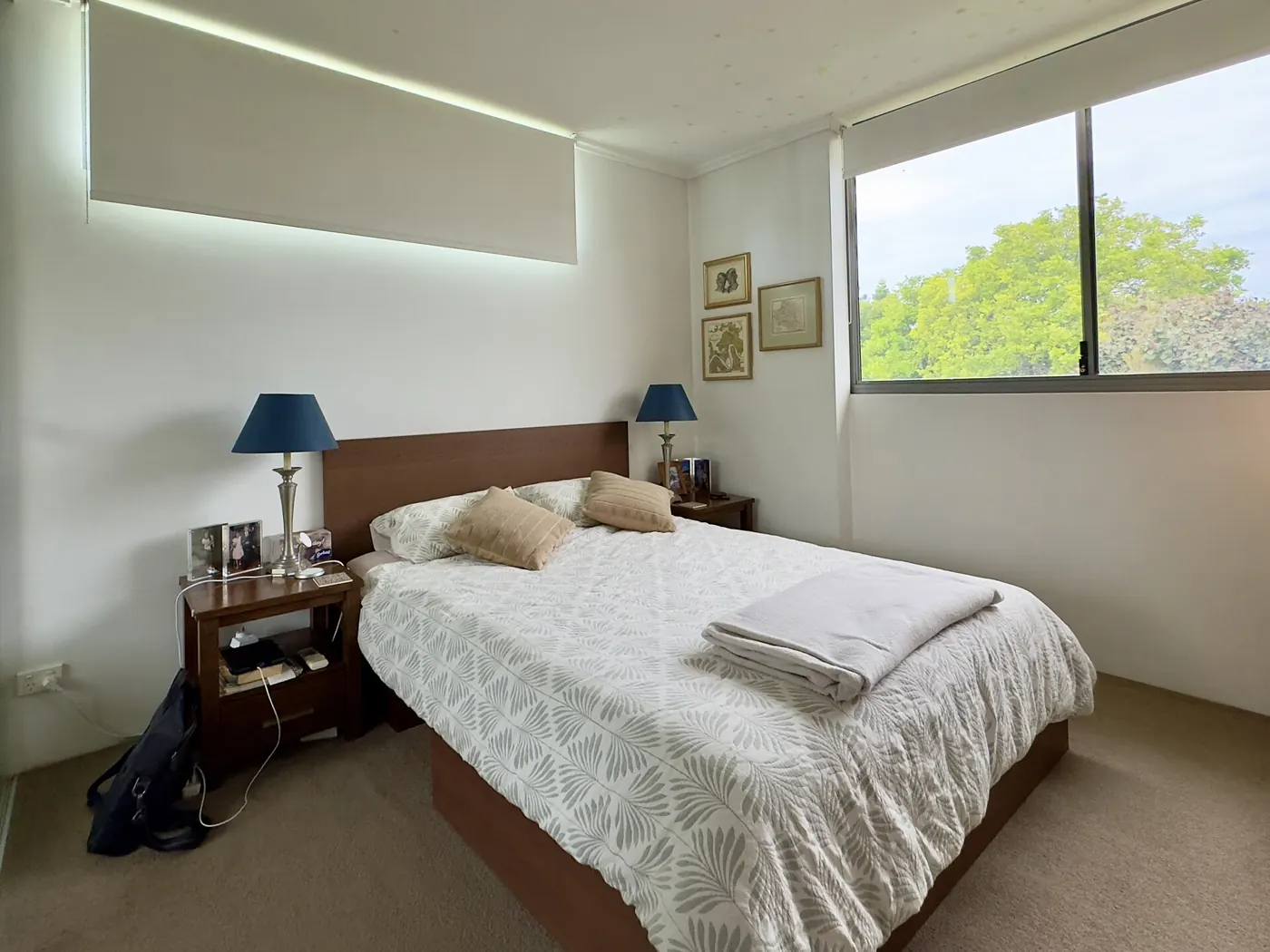Interior Painting in Lincoln, RI — photo 4 — Bedroom repainted on the same visit
