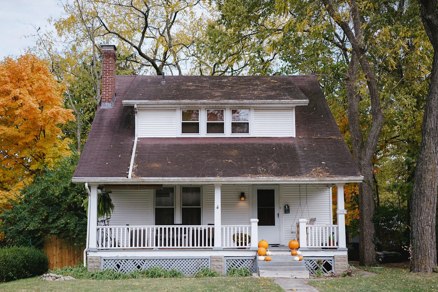 Exterior House Painting — Colonial exterior repaint in Cumberland, RI