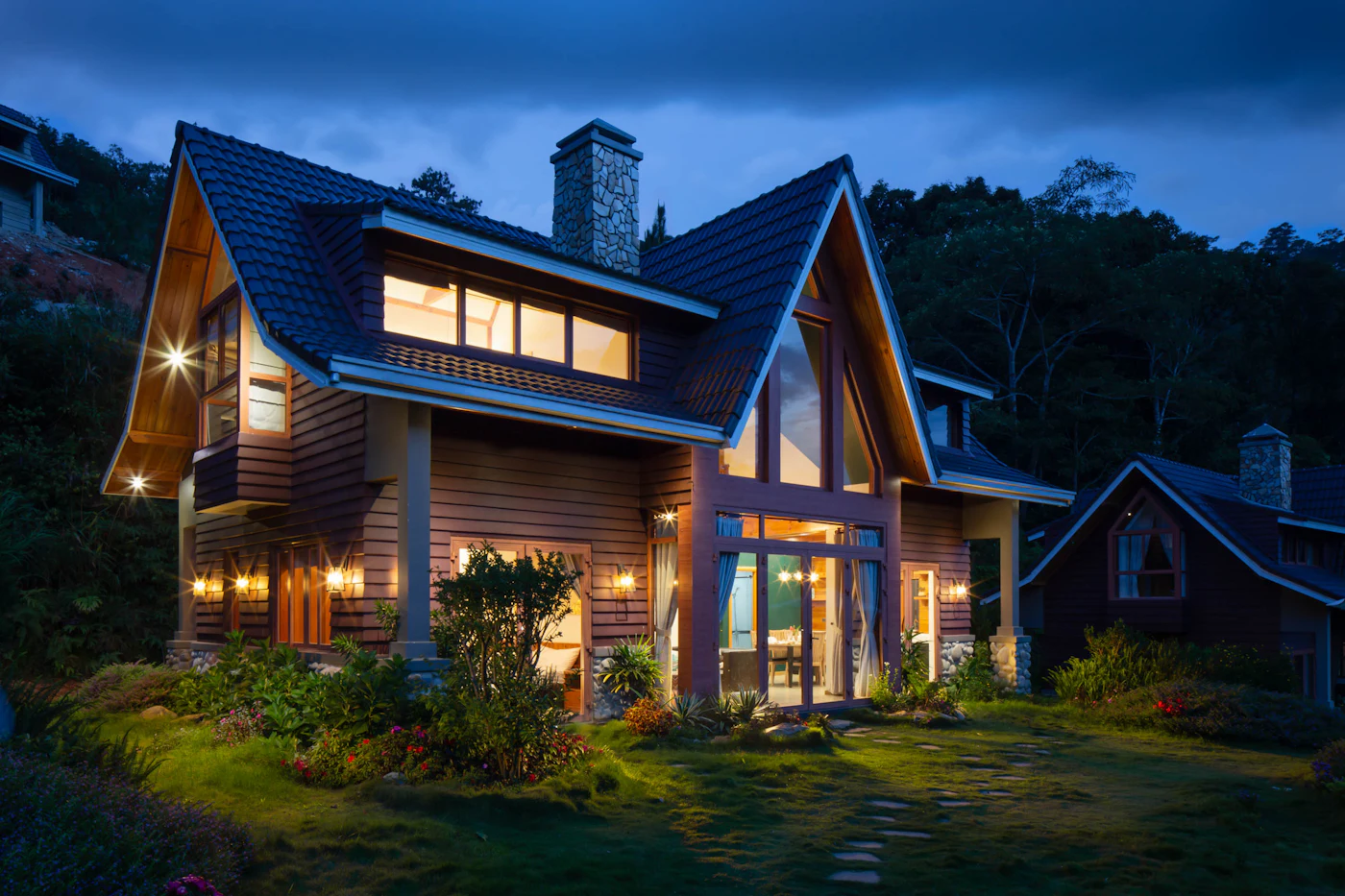 Exterior House Painting — Craftsman exterior in Smithfield, RI